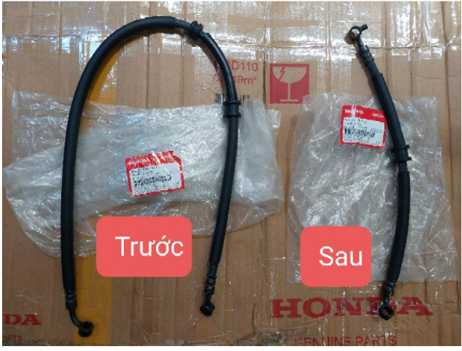 Dây phanh dầu trước và sau Honda winner 150