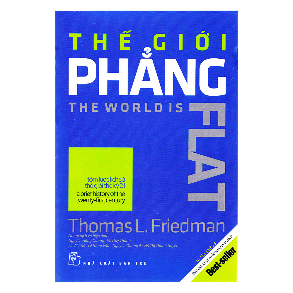 Sách - thế giới phẳng - nxb trẻ