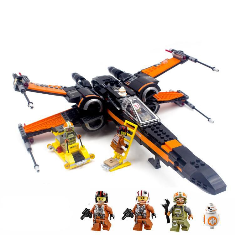 Ồ chơi lắp ráp mô hinh star wars 05004 x-wing fighter 10466