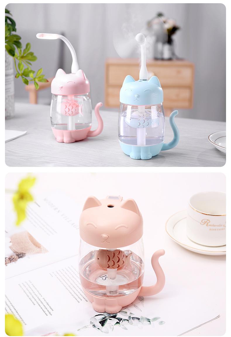 Quạt Phun Sương Tự Động - Máy Phun Sương Tạo Độ Ẩm Chăm Sóc Da, Làm Đèn Bàn, Quạt Phun Sương , Máy Cấp Ảm , Đèn Ngủ