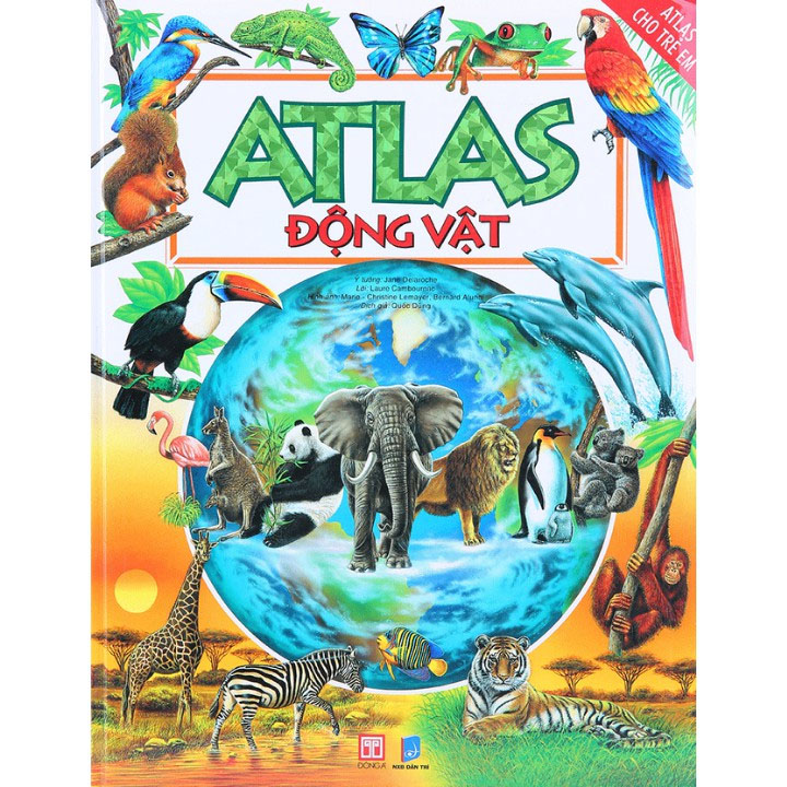 Sách atlas cho trẻ em - atlas động vật