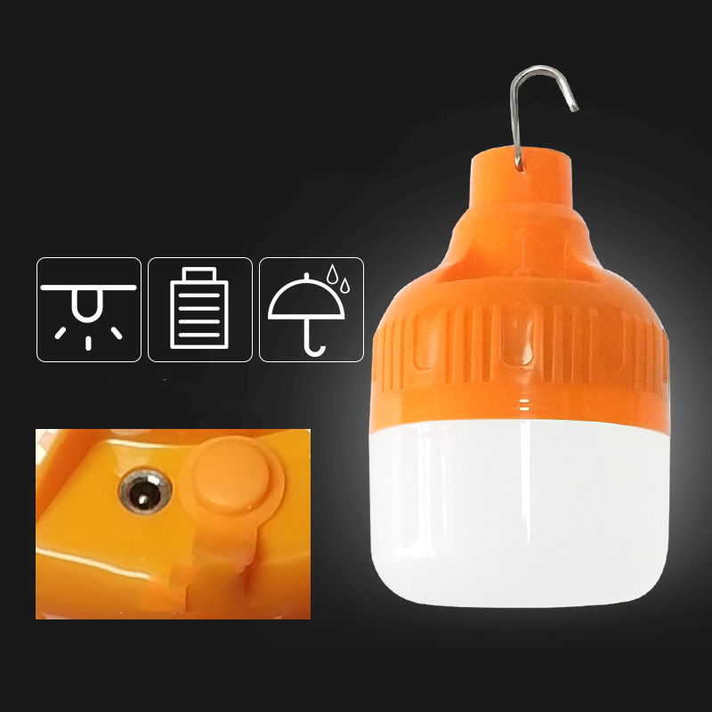 .Đèn điện, đèn sạc Đèn sạc.Bóng đèn tích điện. Bóng led bulb sạc tích điện kín nước siêu sáng - Bóng đèn LED sạc tích điện 6-8h đầu cắm USB.Thiết bị chiếu sáng Đèn sạc