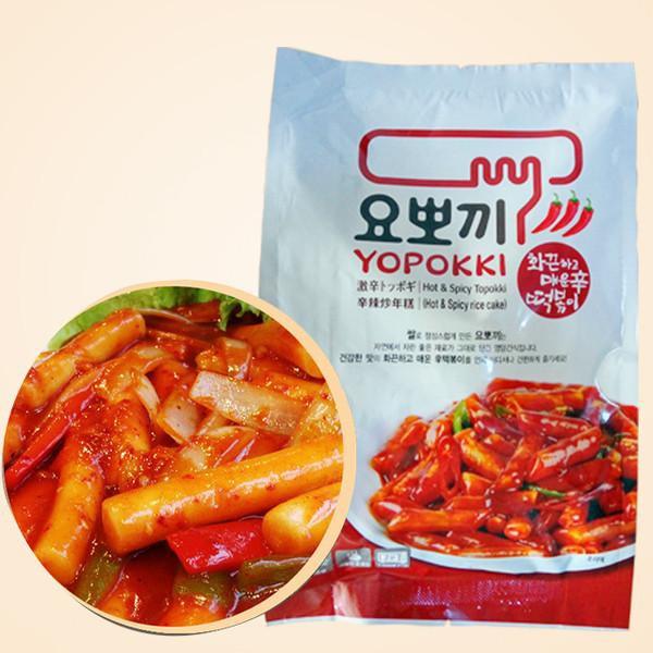 Bánh gạo topokki siêu cay120 g túi- Sản xuất hàn quốc
