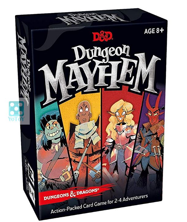 Dungeon mayhem boardgame – Trò chơi Dungeon Mayhem và Bản mở rộng Battle for Baldur's Gate, bản Monster Madness