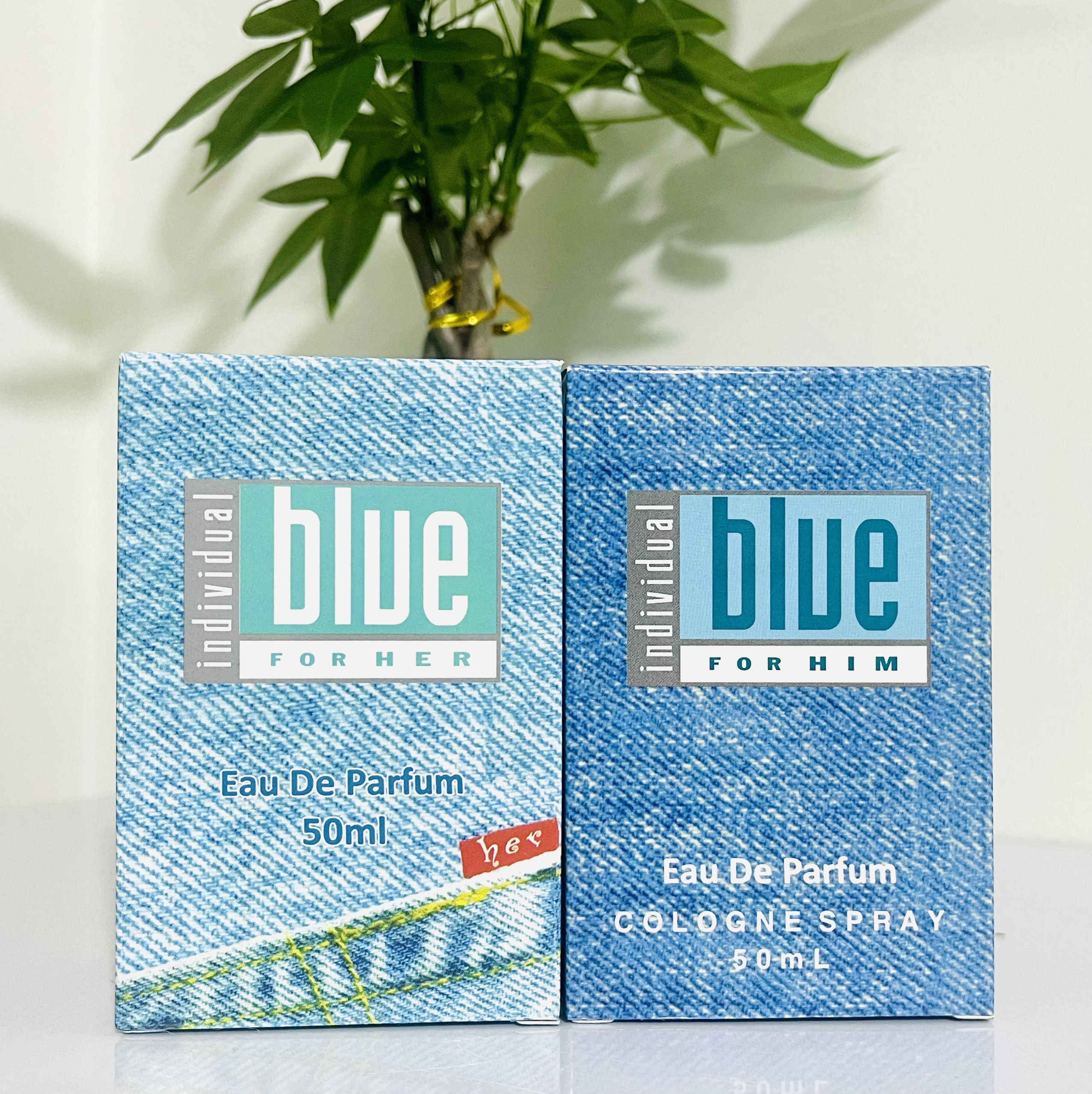 Comb 2 chai nước Hoa Blue Avon Nam - Nữ Individual 50ml