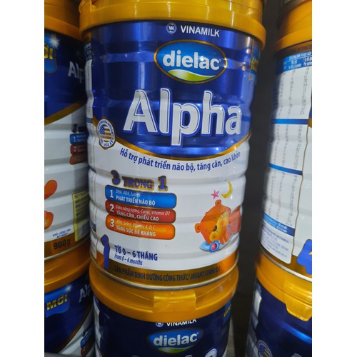 [HCM]SỮA DELAC APHA SỐ 1 900G - alpha1