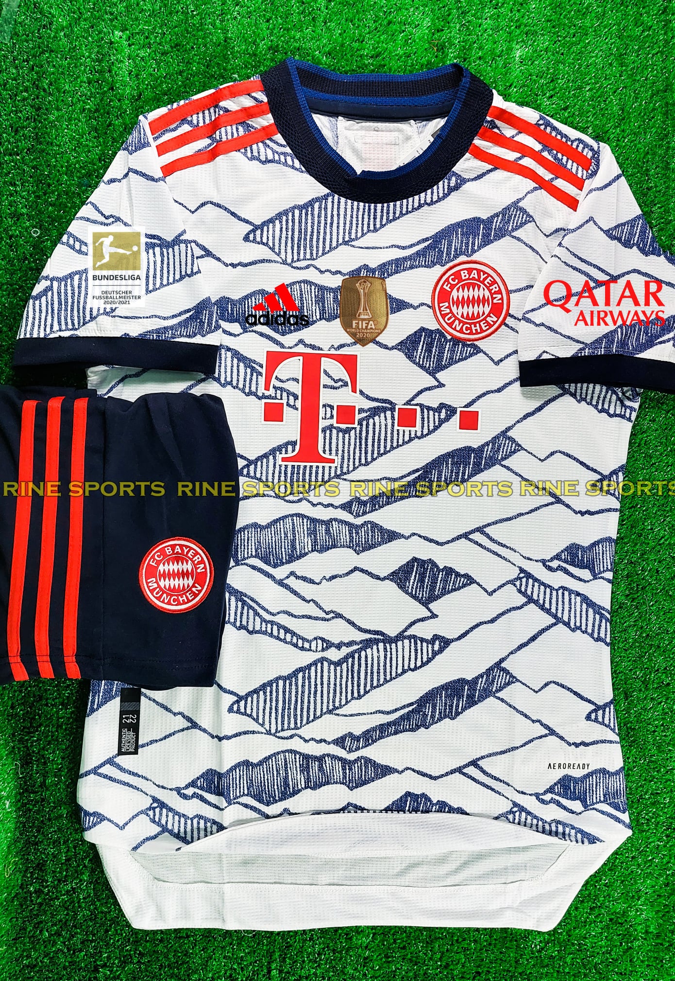 Hàng Thailand Bộ áo bóng đá Bayer trắng sân khách Super ( F1 ) hàng thailand 2021-2022 Giống thi đấu