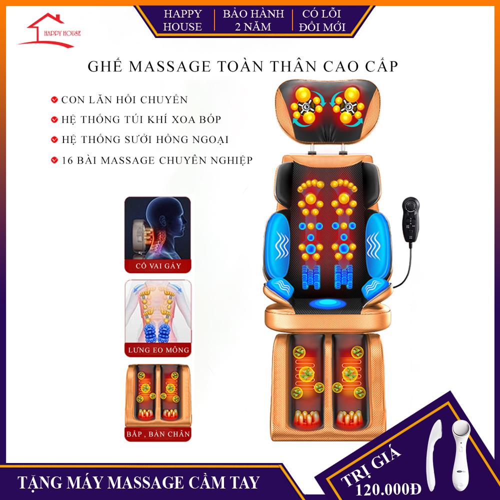 Ghế masage thư giãn trị liệu toàn thân massage hồng ngoại bảo hành 24 tháng lỗi đổi mới trong 7 ngày đầu nhận hàng