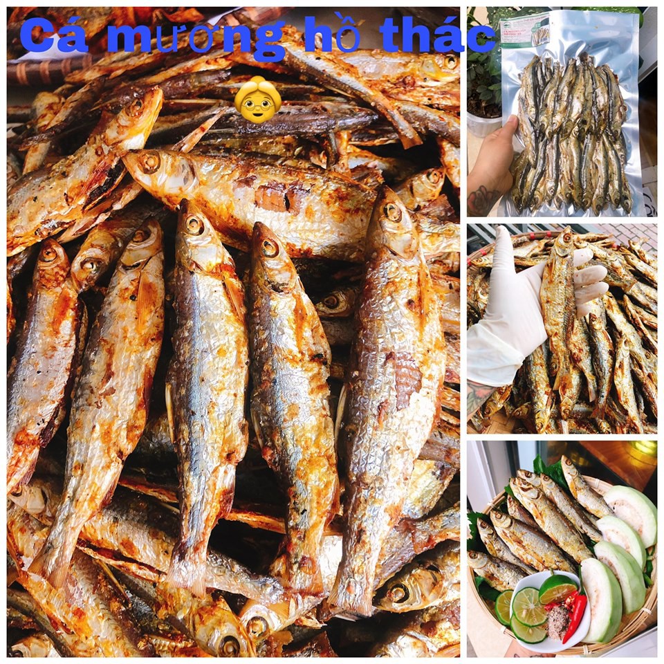CÁ MƯƠNG HỒ THÁC BÀ SẤY KHÔ 500g