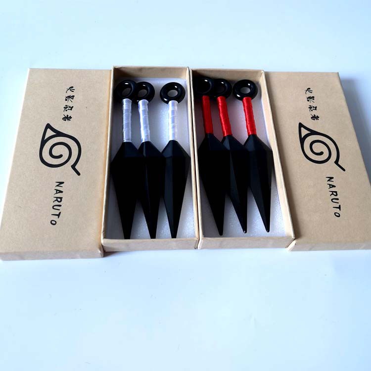 Bộ 3 kunai Naruto ngắn. Cosplay Mô hình Kunai Anime Naruto
