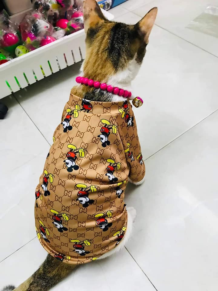 Áo thời trang cute cho chó mèo chất mềm