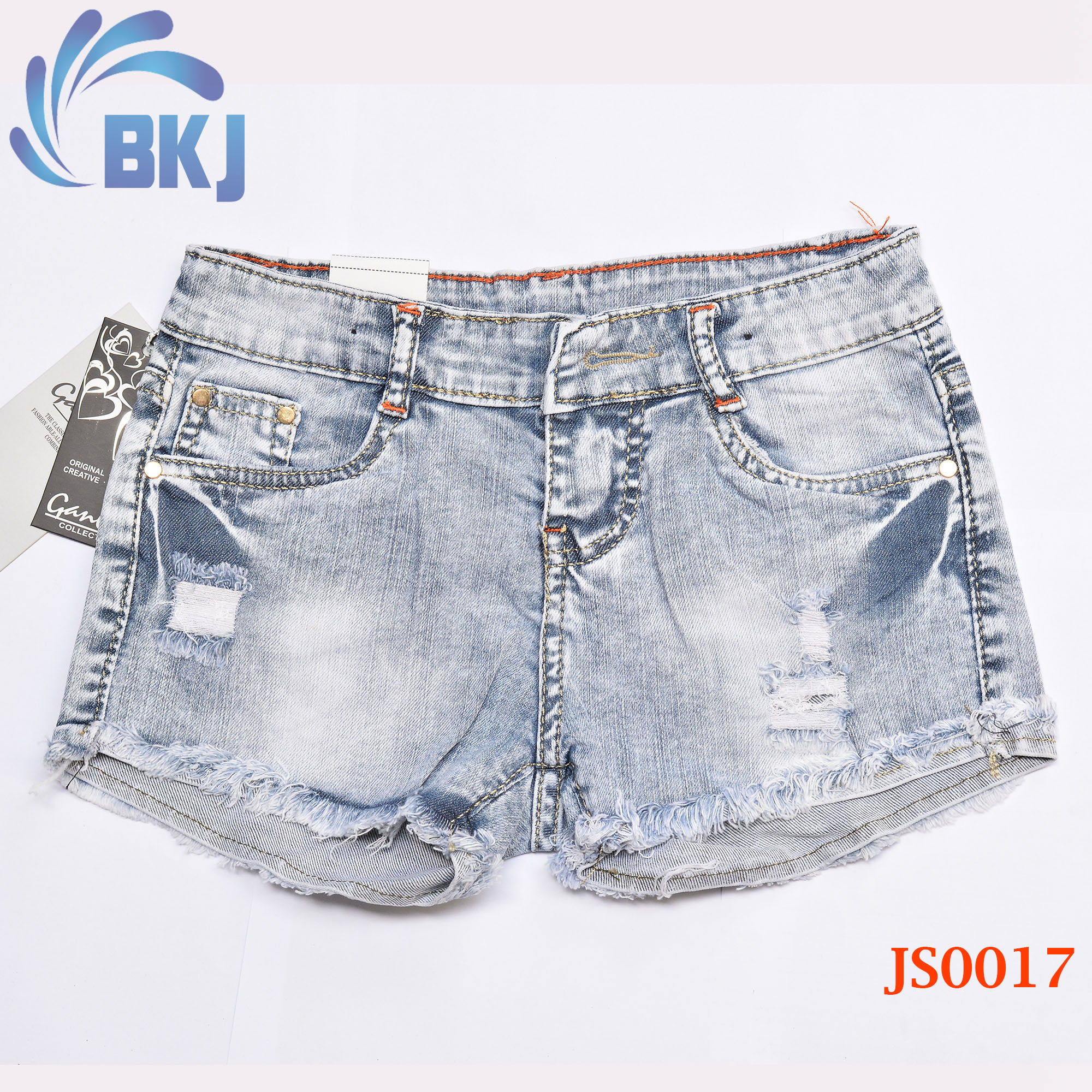 Quần Jean Rách Ngắn Bé Gái 25-40Kg Quần jean trẻ em cao cấp co giãn thoải mái quần bò trẻ em