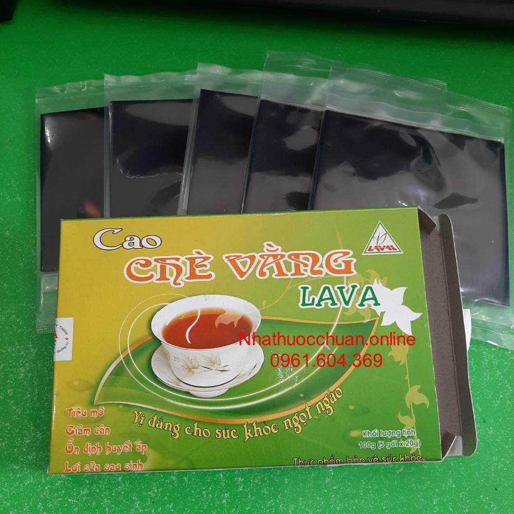 Cao Chè vằng LAVA giúp lợi sữa, giảm cân an toàn