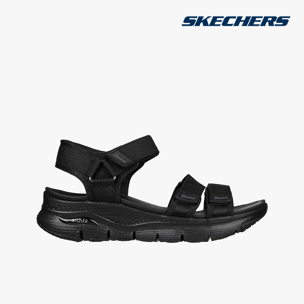 SKECHERS - Giày sandals nữ đế cao quai ngang Cali Arch Fit BBK-119305