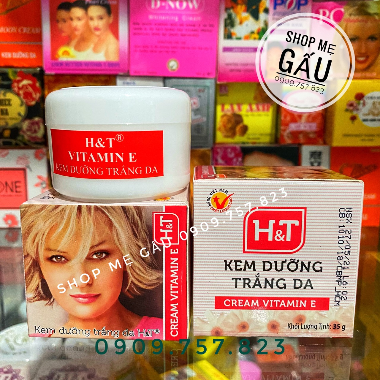 Lẻ 1 hộp kem trắng da h&t