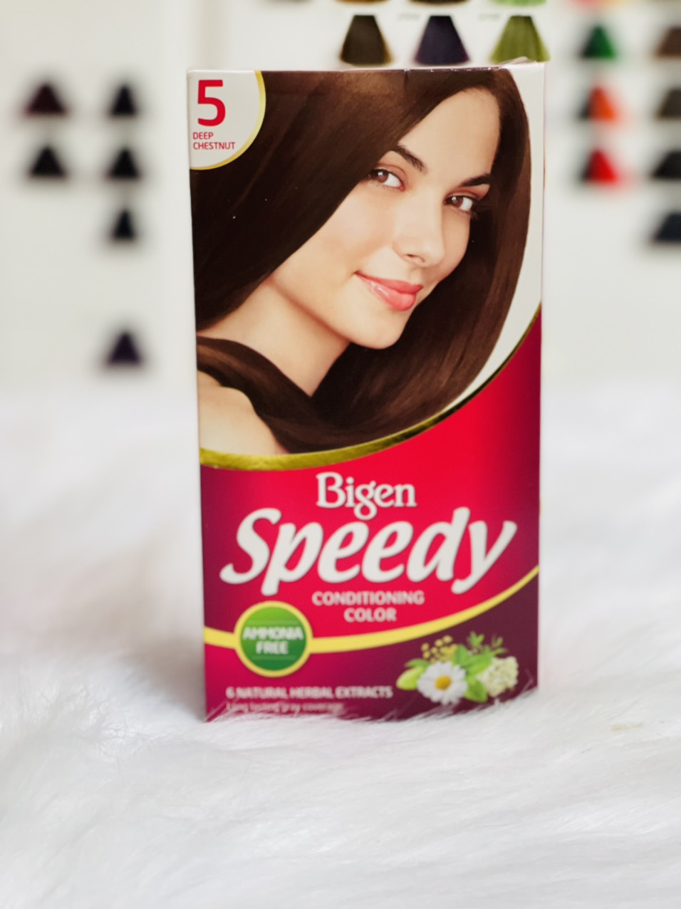 Thuốc nhuộm tóc cao cấp Bigen Speedy conditioning color