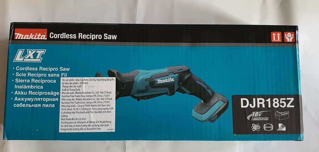 Máy cưa kiếm makita 18v mã djr185z