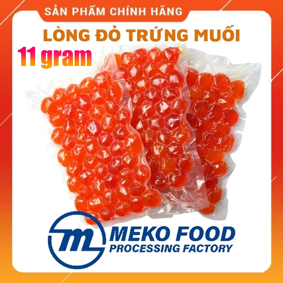 Combo 2 túi lòng đỏ trứng vịt muối cỡ vừa 11gram