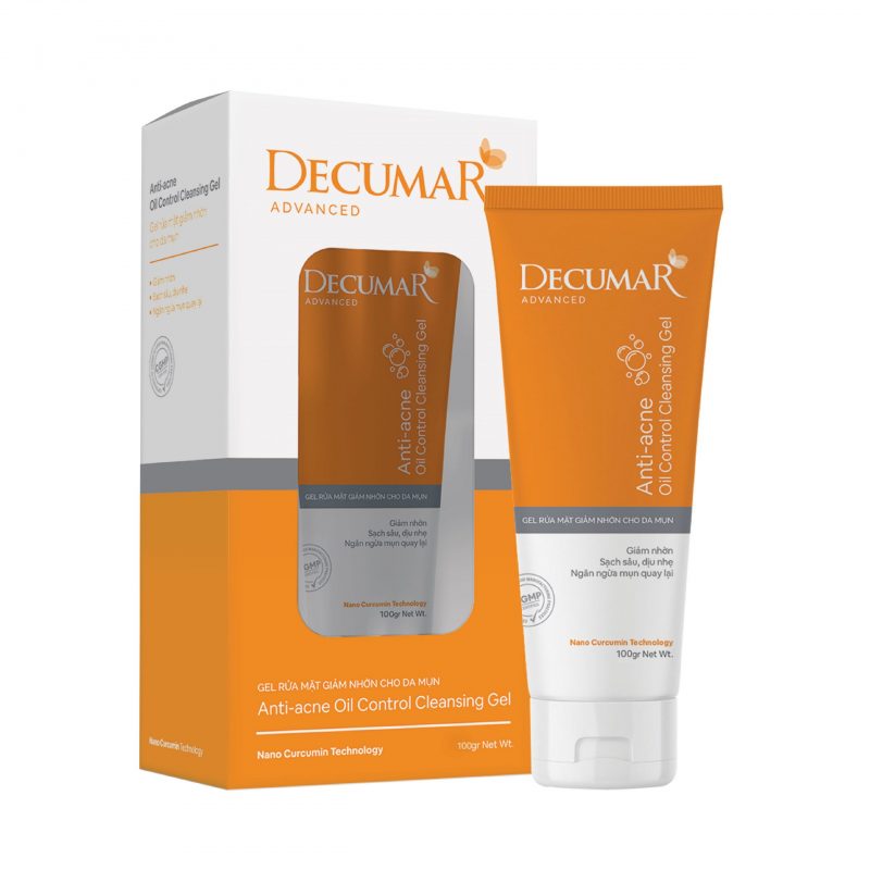 Sữa rữa mặt ngừa mụn mờ thâm mờ sẹo decumar 50g