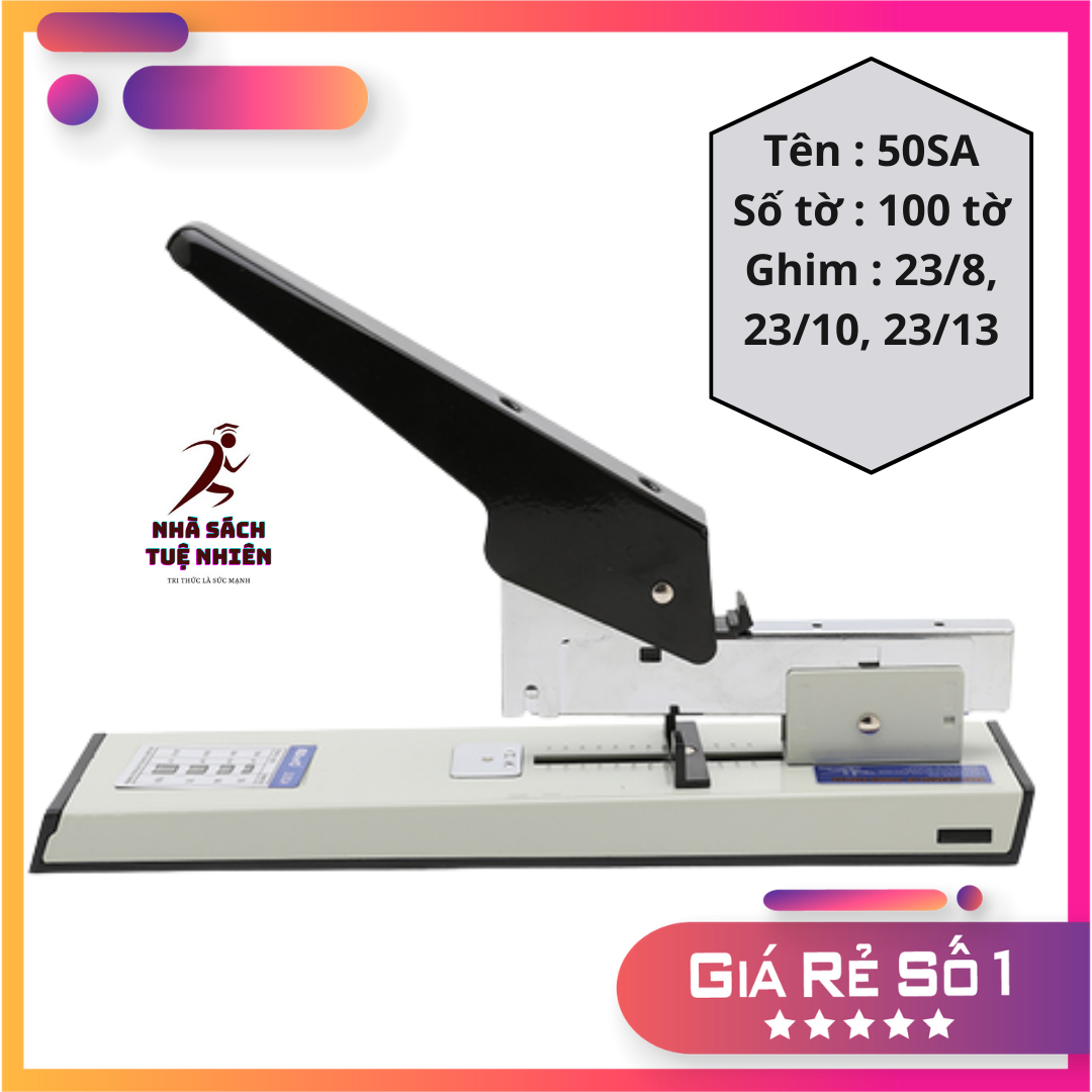 Bấm kim số lớn 50 sa máy bấm kim 50sa dập ghim lớn 50sa đồ đóng tập