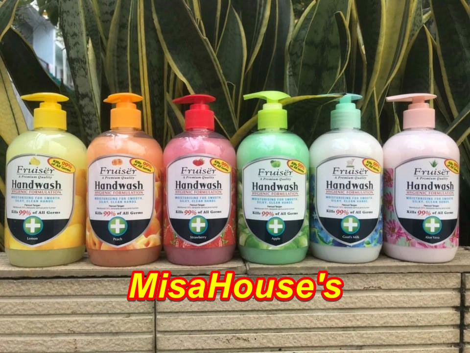 Nước rửa tay fruiser bảo vệ da tay và diệt khuẩn 500ml