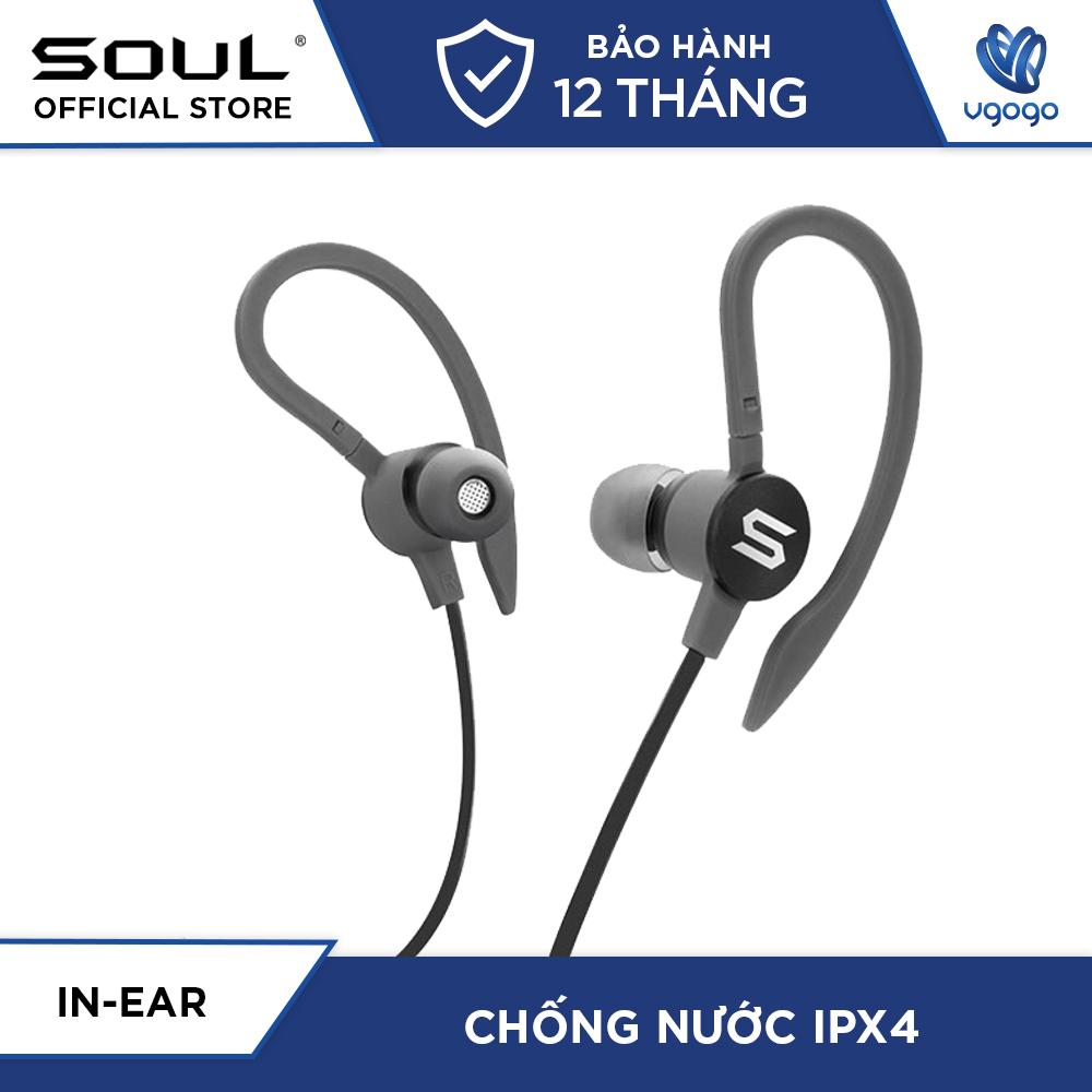 Tai nghe nhét tai thể thao soul flex 2 sf13 chống thấm ipx4 & tích hợp mic đàm thoại - nhà phân phối chính thức