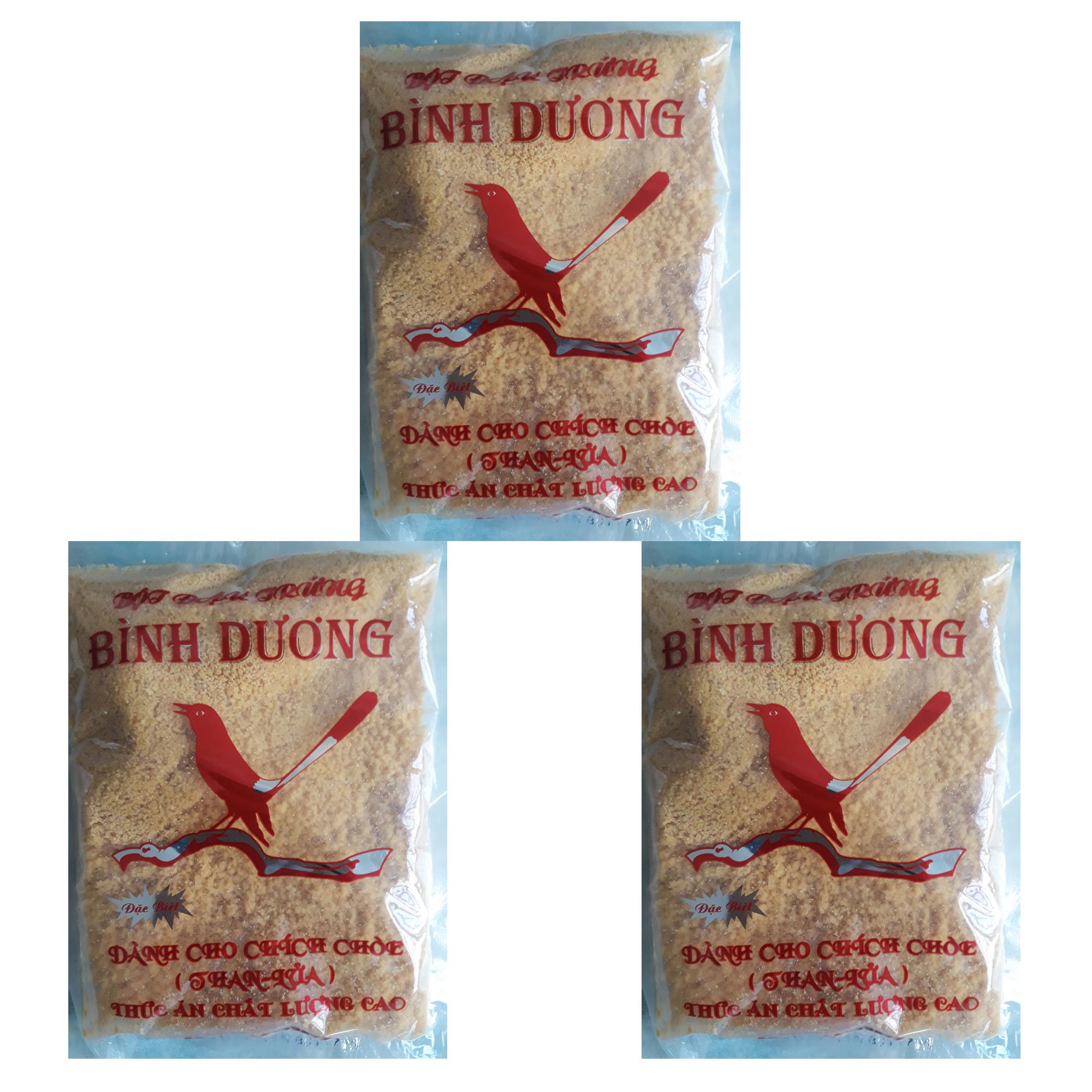 Combo 3 gói cám bình dương chích chòe loại đặc biệt 100g - bột đậu trứng thức ăn chim