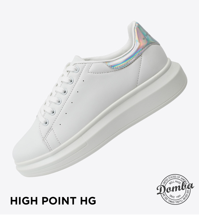 Giày thể thao sneaker Domba Gót Hologram H-9019
