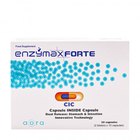 Viên hỗ trợ tiêu hóa Enzymax (Hộp 20 viên)