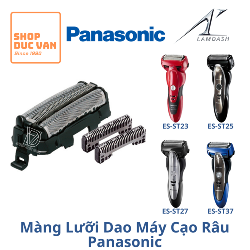 Shaver Outer Foil And Inner Blade Replacement for Panasonic Lamdash 3