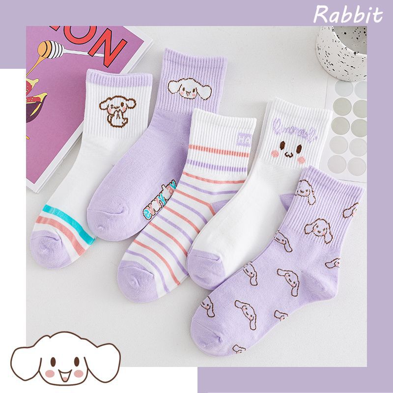 Tất tím nữ mộng mơ siêu cute