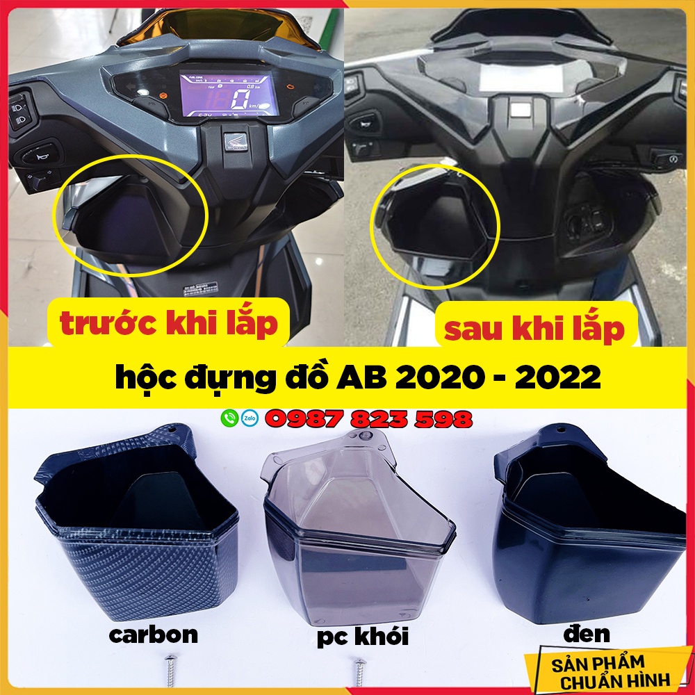 Hộc đựng đồ ab airblade 2020-2022 - giỏ hông ab 2020 - 2022
