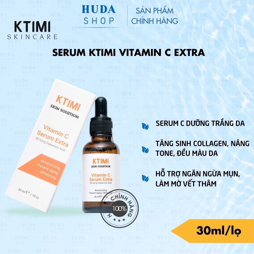 Serum viatmin c ktimi dưỡng sáng da mờ thâm nám