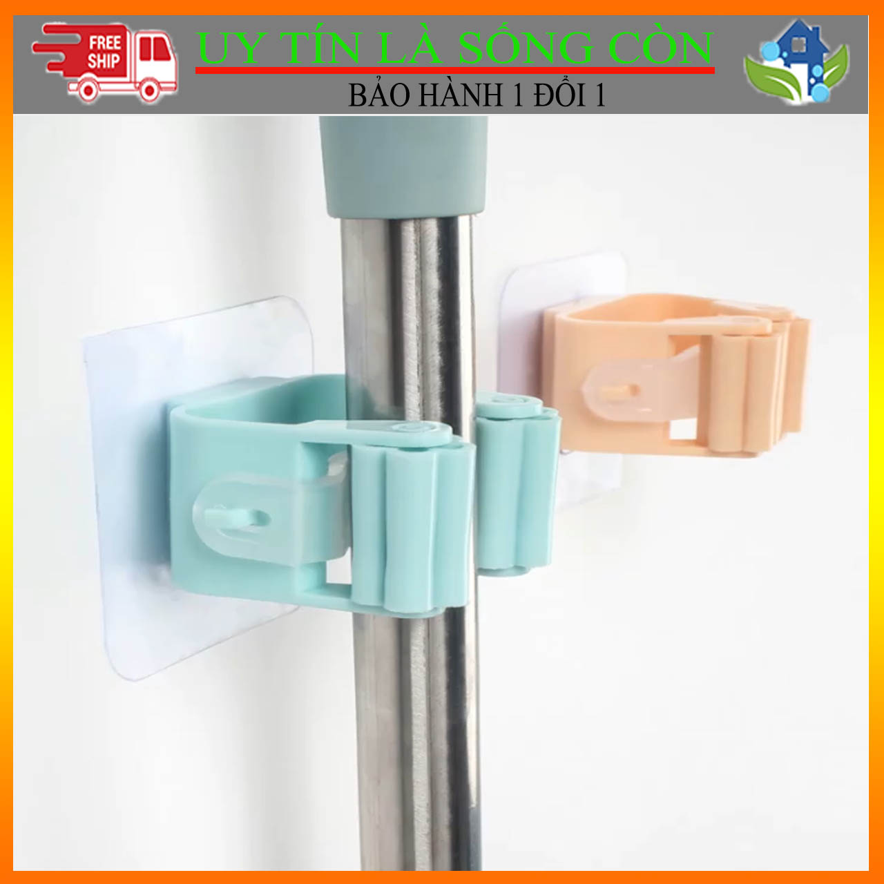 Đế cài chổi lau nhà tiện lợi dành cho các loại chổi lau nhà tự vắt