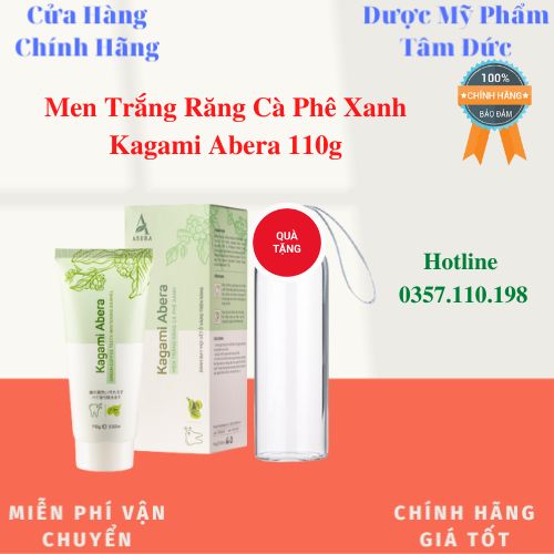 Men Trắng Răng Cà Phê Xanh Kagami Abera 110g - Tâm Đức 1