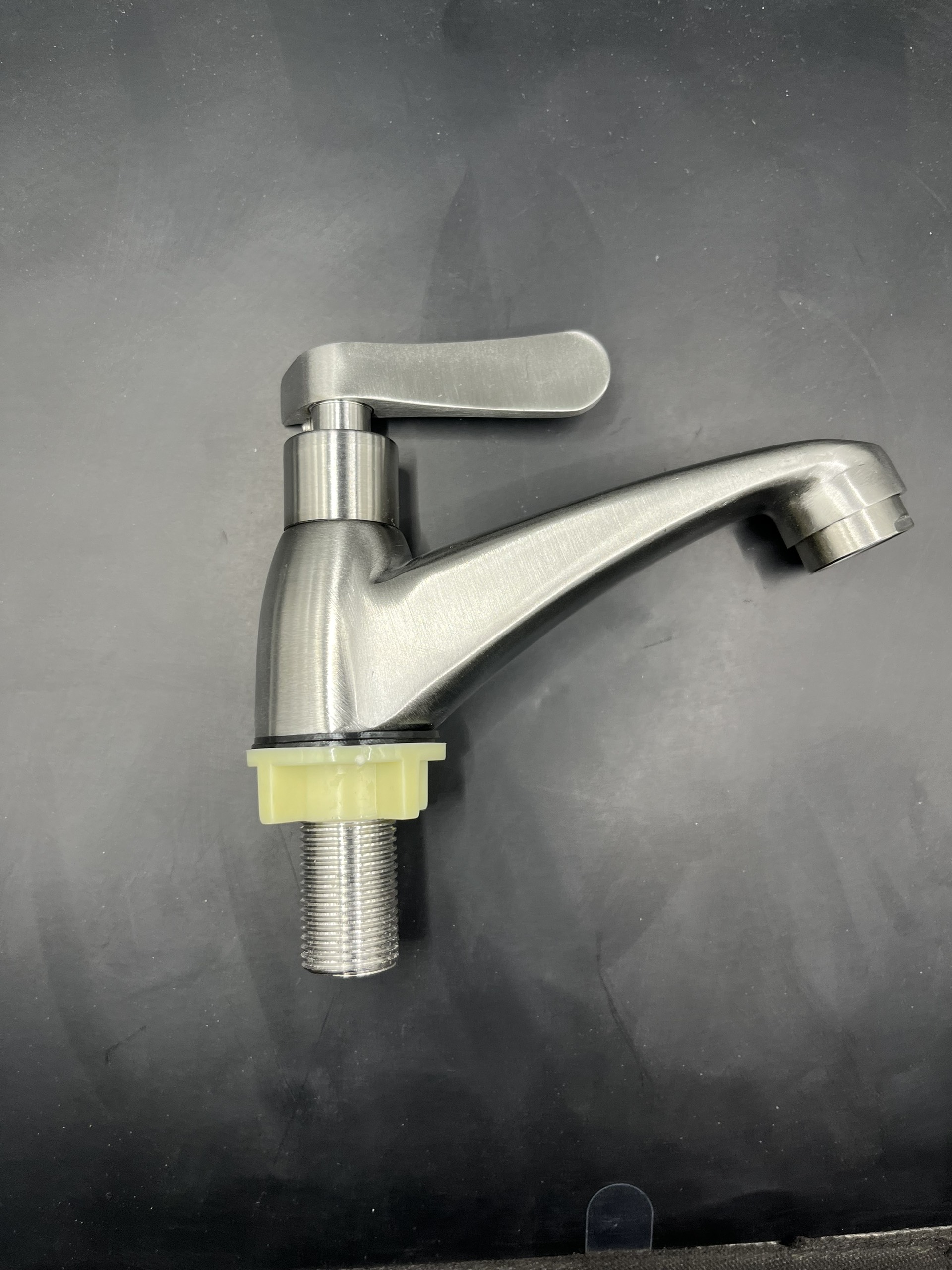 Vòi lavabo lạnh rửa mặt inox 304 vòi bồn rửa mặt sus 304 LB07