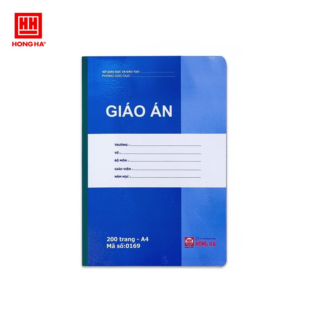 Sổ Giáo án A4 Hồng Hà 200 trang - 0169