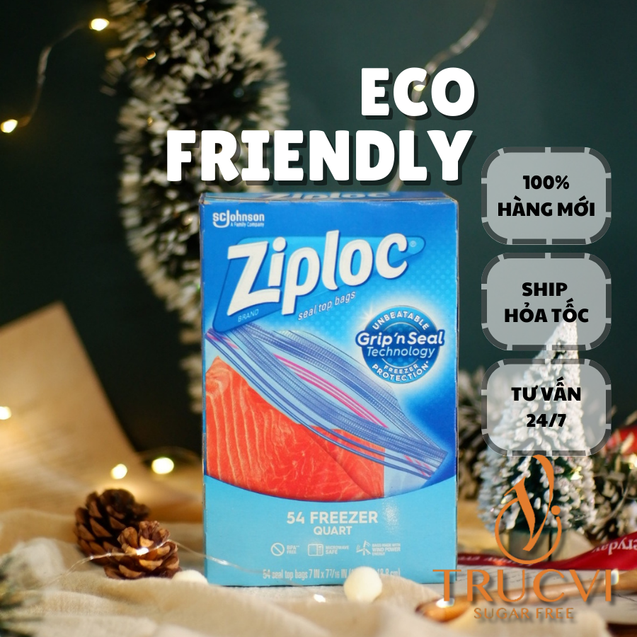 Túi Ziploc Slider có khoá kéo