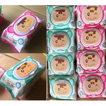 Sỉ 1 thùng khăn uớt 30 gói baby girl 125g