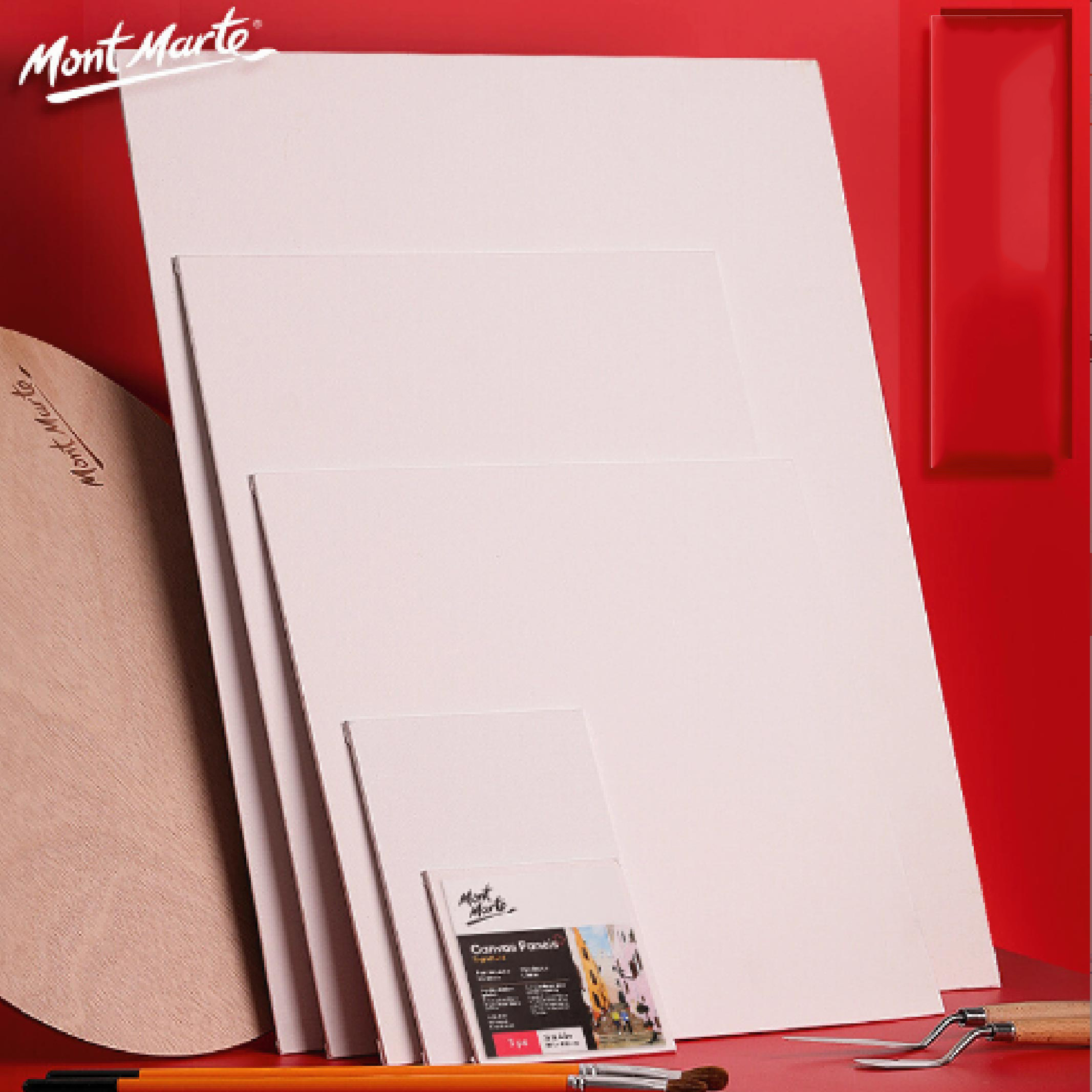 Khung Canvas Mont Marte Ván Ép, Canvas Panels Mont Marte, canvas ép