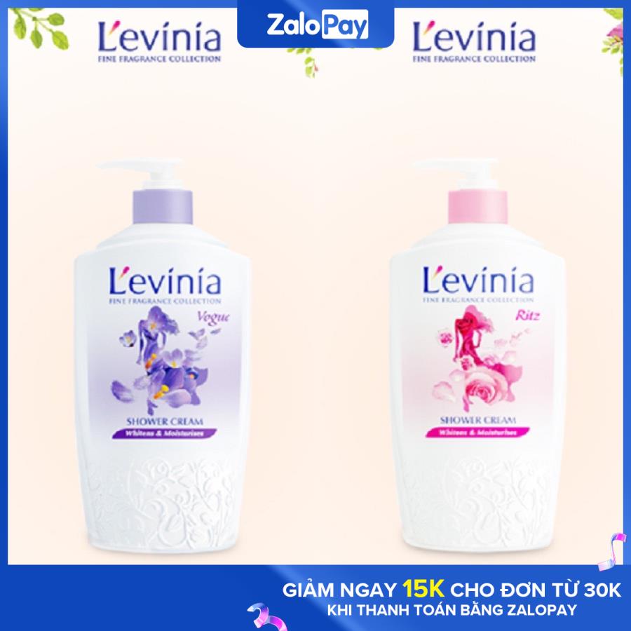 Sữa Tắm Levinia 700g Hồng - Tím (L'evinia)