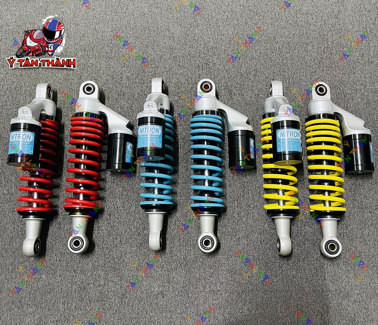 Phuộc Nitron Sirius Bình Dầu Đen