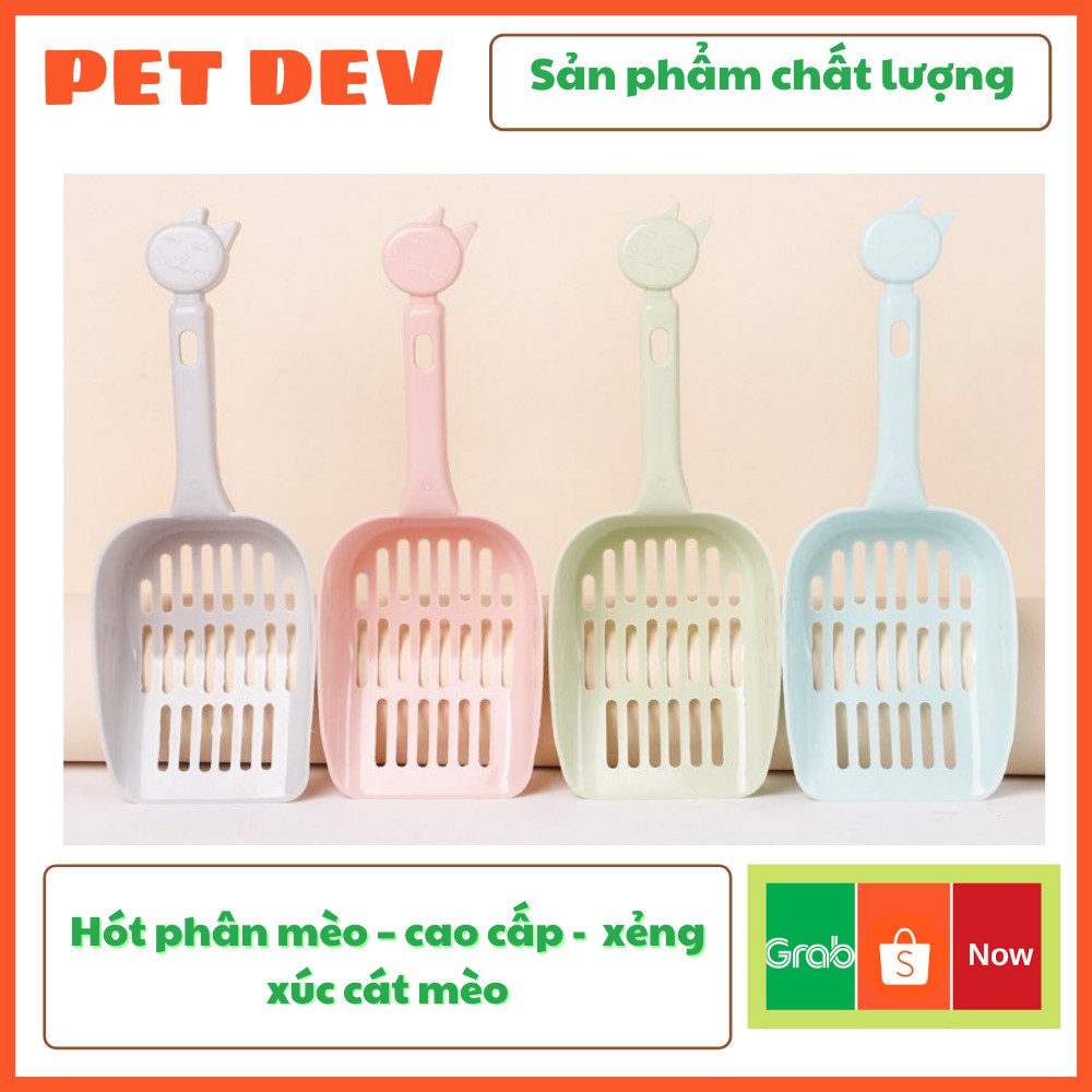 Hót phân mèo – cao cấp - xẻng xúc cát mèo - Pet Dev Store
