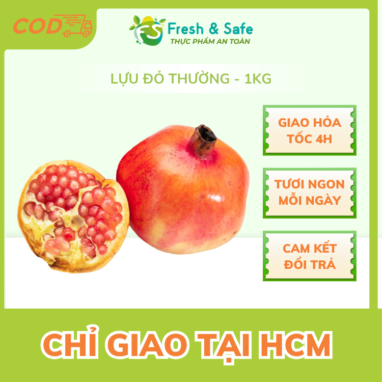[Chỉ Giao HCM] Lựu Đỏ Thường - 1kg