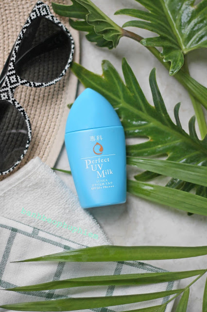 (Hàng Sample)Kem chống nắng dạng sữa không trôi và khô thoáng Senka Perfect UV Milk 40ml