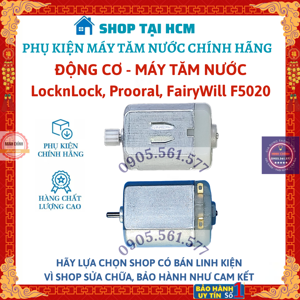 Động cơ, motor cho máy tăm nước Procare, Proral, Lock & Lock, WaterJet,