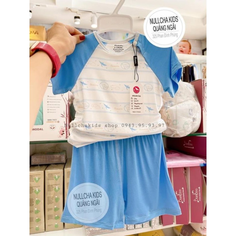 Avaler - xả kho bộ cộc cài vai avaler sợi tre cho bé 6-17kg