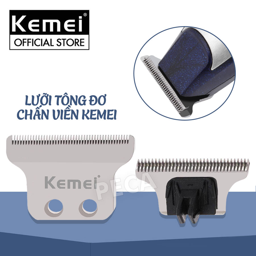 Lưỡi tông đơ chấn viền thay thế cho các dòng tông đơ của kemei như km-5021, km-1949, km-5027