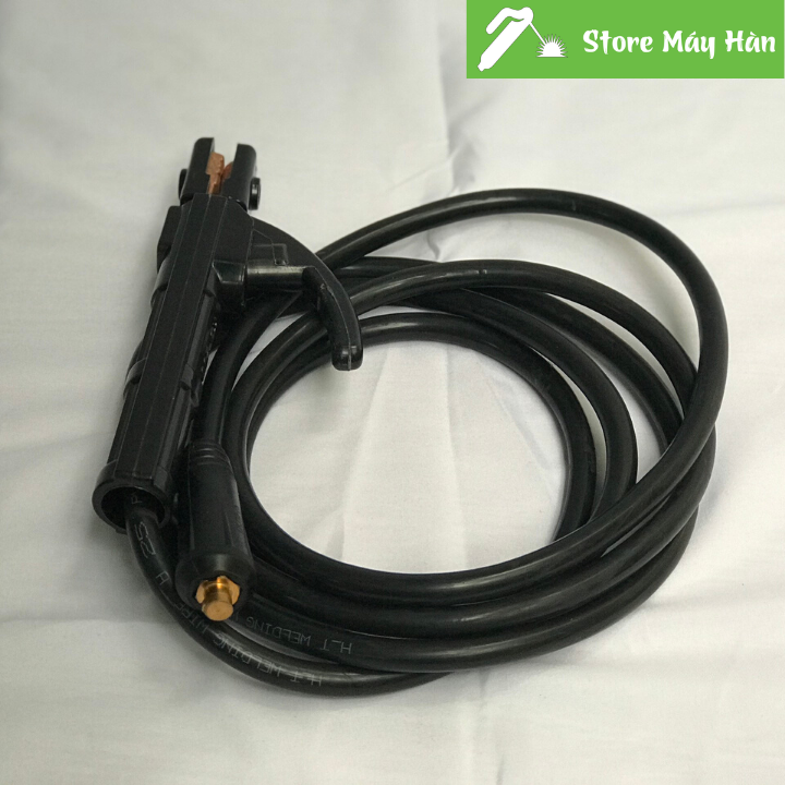 Bộ dây kẹp mát 2,5 mét đồng nguyên chất 100%, Hàn điện , phụ kiền hàn que, Dây kềm hàn, Kềm hàn que 2 mét