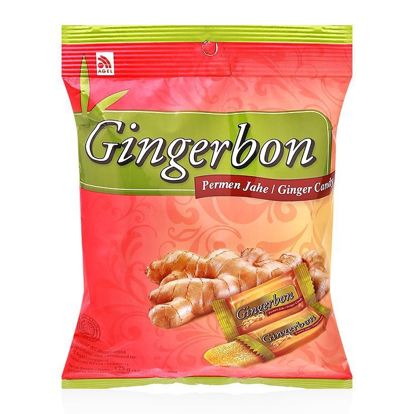 Kẹo gừng Gingerbon đỏ 125g